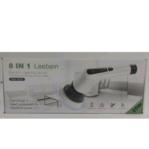 8 IN 1 Cordless Electric Cleaning Brush Spin Scrubber ANS-8050 Rechargeable